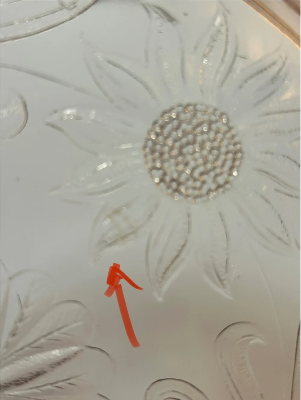 2 Jeanette Pink Depression Glass Footed Cake Plates Sunflower/Daisy